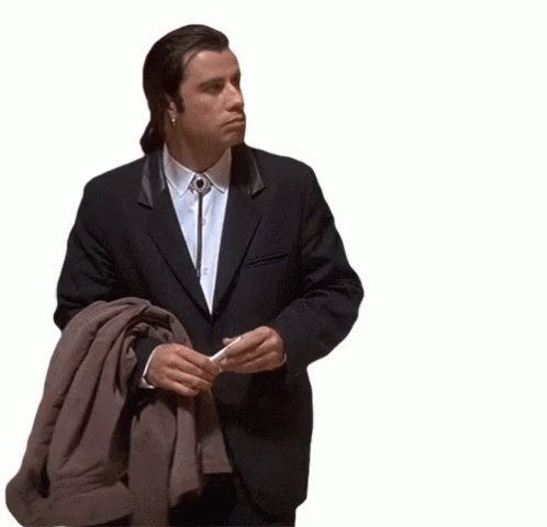 Travolta says 'Hello'
